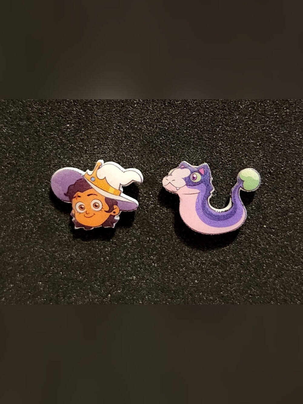 Luz And String Bean Earrings - The Owl House